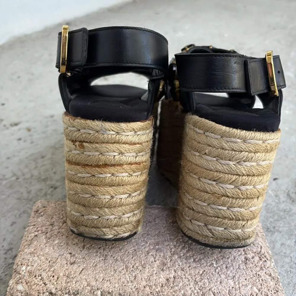 Marni Bejeweled Platform Sandals